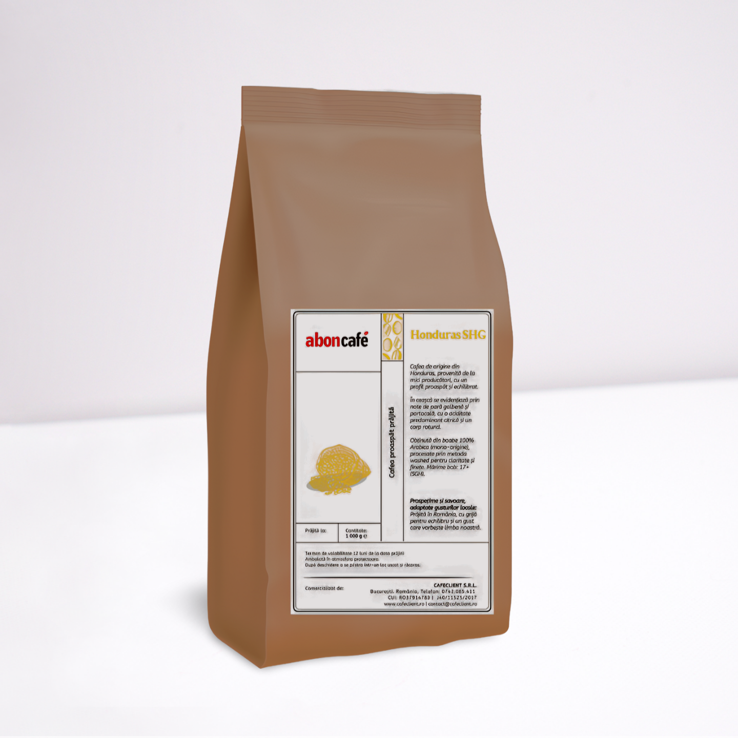 Aboncafe Honduras SHG Cafea boabe 1 Kg