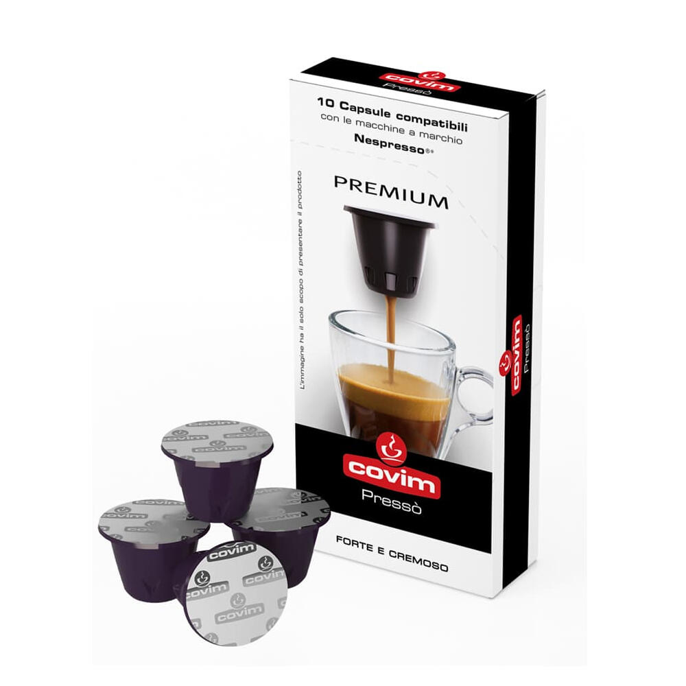 Covim   Premium Nespresso 10 Capsule