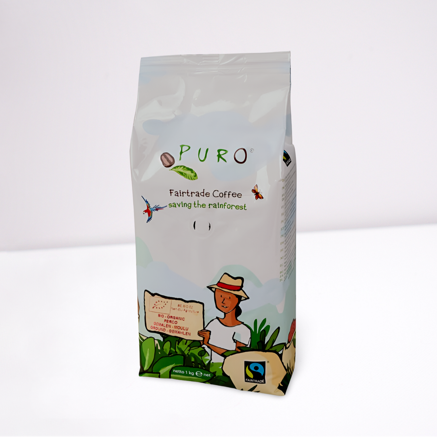 Puro Bio Organic Cafea boabe 1Kg
